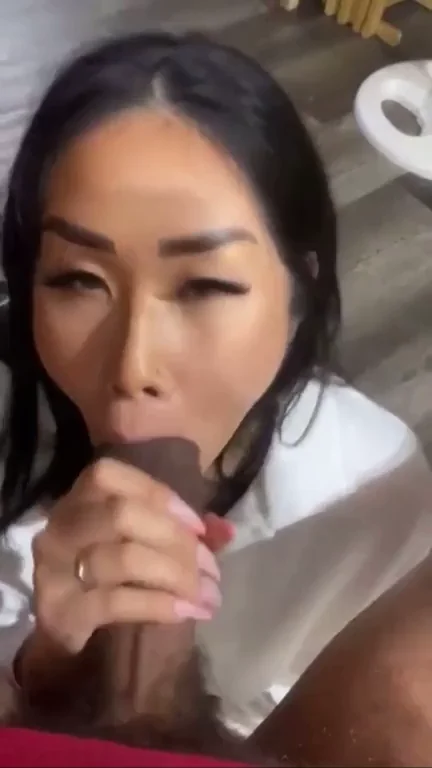Gawk Gawk 3000: Asian Slut Devours Massive BBC 🍆💦