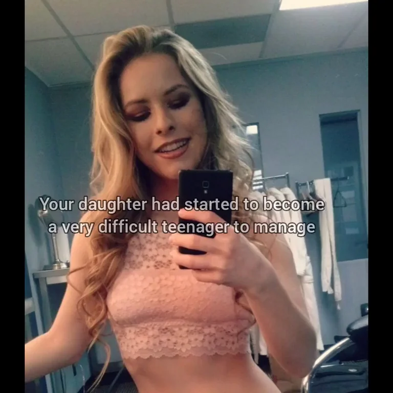 Poor Trans Daughter Gets Roughly Kissed & Teased 😈💋 Part 1