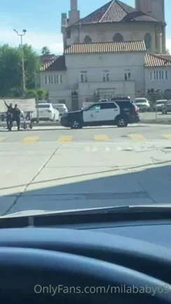 🚗 Brazilian Big Tit Slut Flashes Tits in Car by Mosque 👀💦