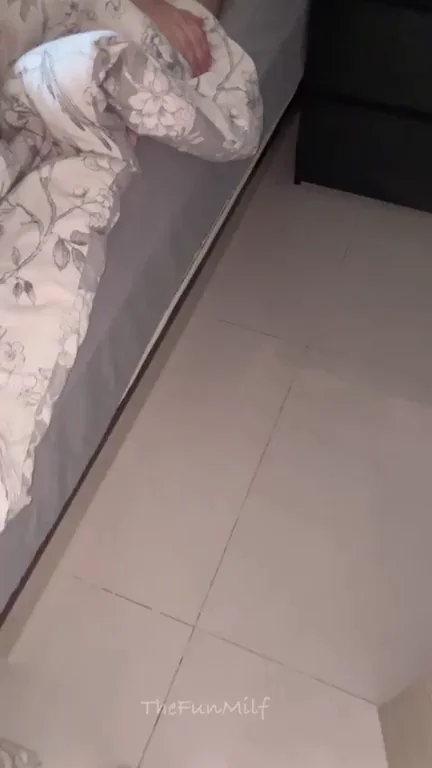 Blindfolded Slut Devours Morning Cock Breakfast in Bed Twice Weekly