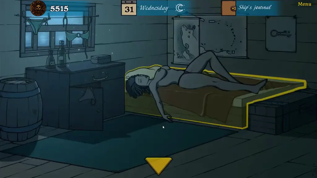 Sneaky Son Gropes Mom's Massive Golden Tits While She Sleeps 😈🍈🍈 (Pirates Game Hentai)