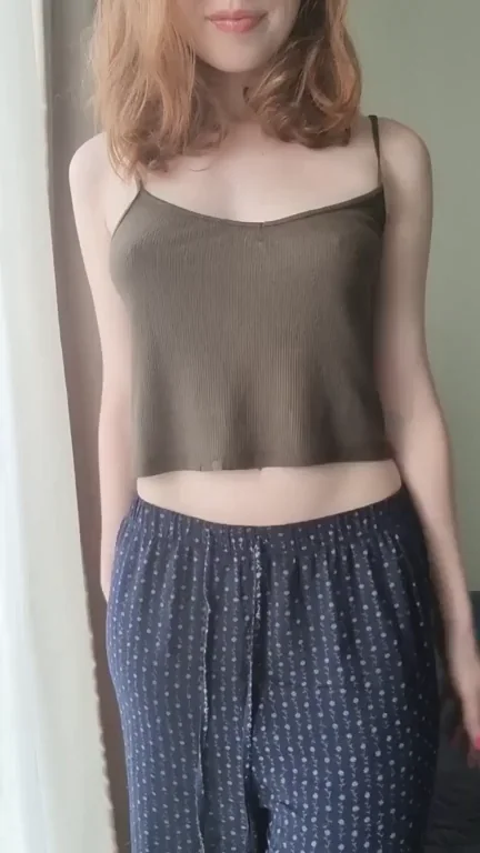 PJs On or Off? Tease Those Perky Tits! 😈👙