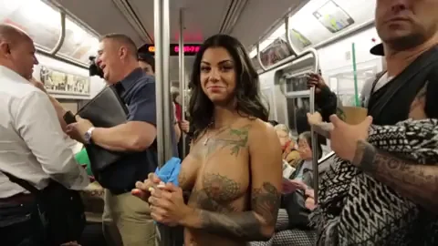 Bonnie Rotten - Topless IN NYC ?