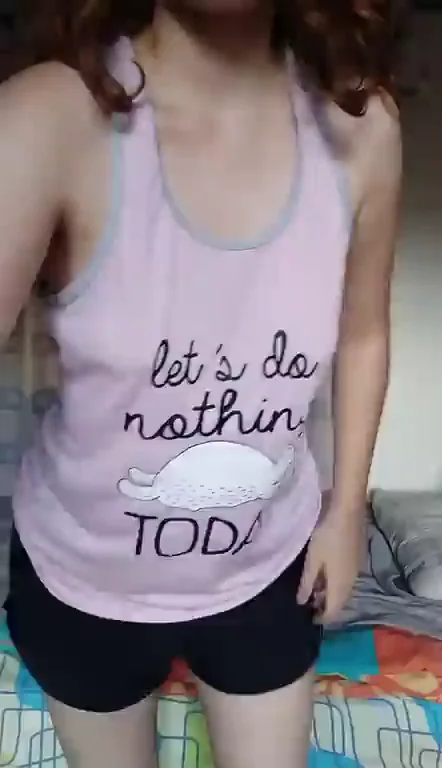 Watch My Perky Little Titties Bounce, Daddy?