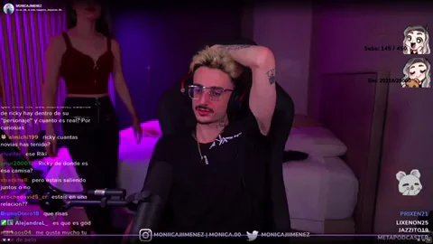 Twitch MONICAJIMENEZ boob slip
