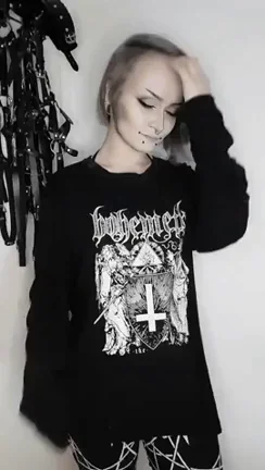 Shy Goth Schoolgirl vs Home Slut Reveal 🔥🖤