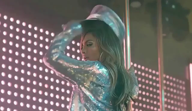JLo's Slutty Pole Tease: Epic Ass Clap in Shiny Thong