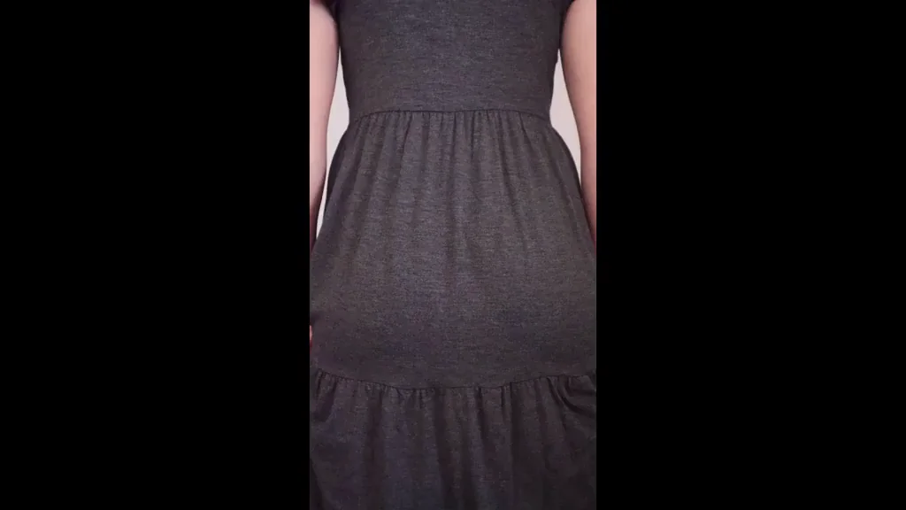 Cute Little Ass Stuffed with Pink Plug All Through Dinner