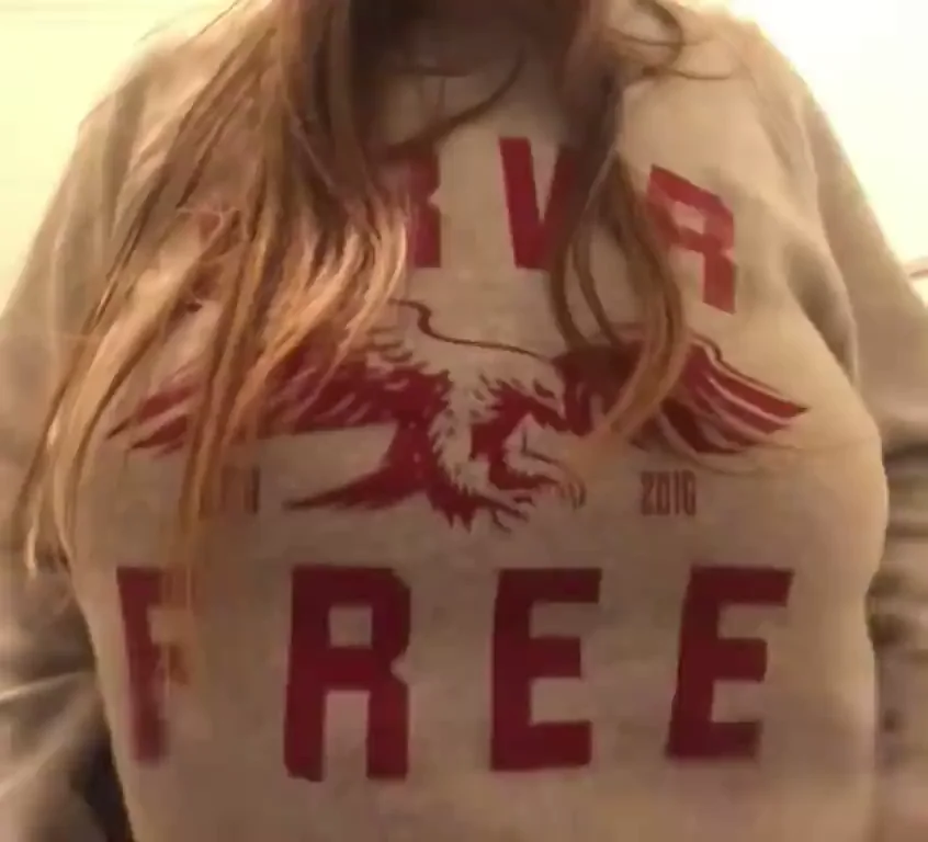 Epic Titty Drop Begging for Daddy's Cum