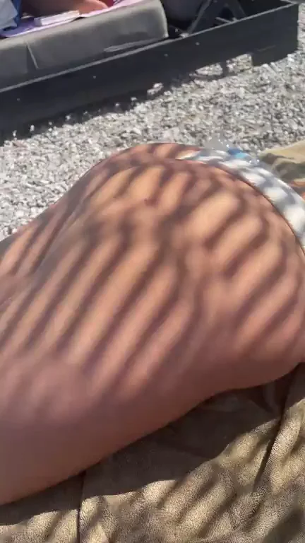 Bikini Beach Ass Shake: Smack These Juicy Cheeks Under the Sun?