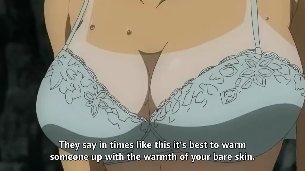 Hentai Babe's Massive Tits Spill Out in Teasy Undress