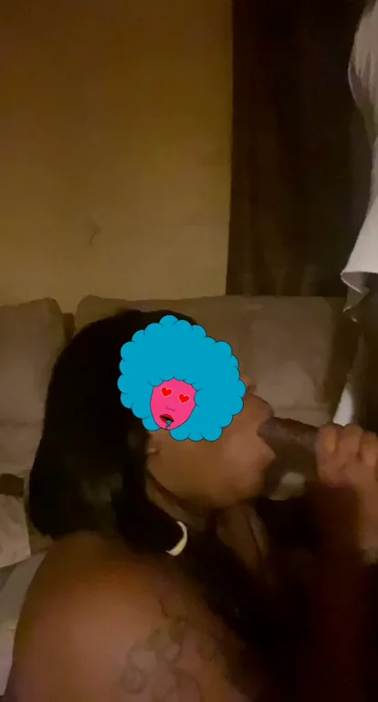 Thick BBW Queen Takes Massive BBC Facial 💦🍆👑