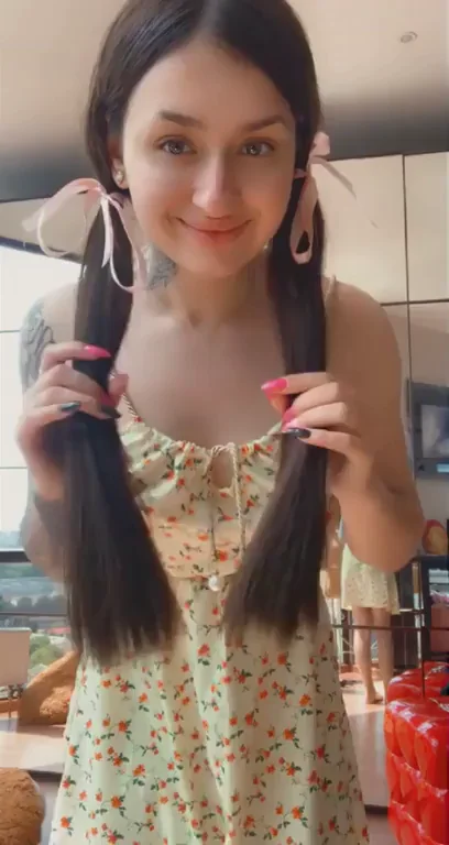 Barely Legal Babe Teases Her Tight Little Body