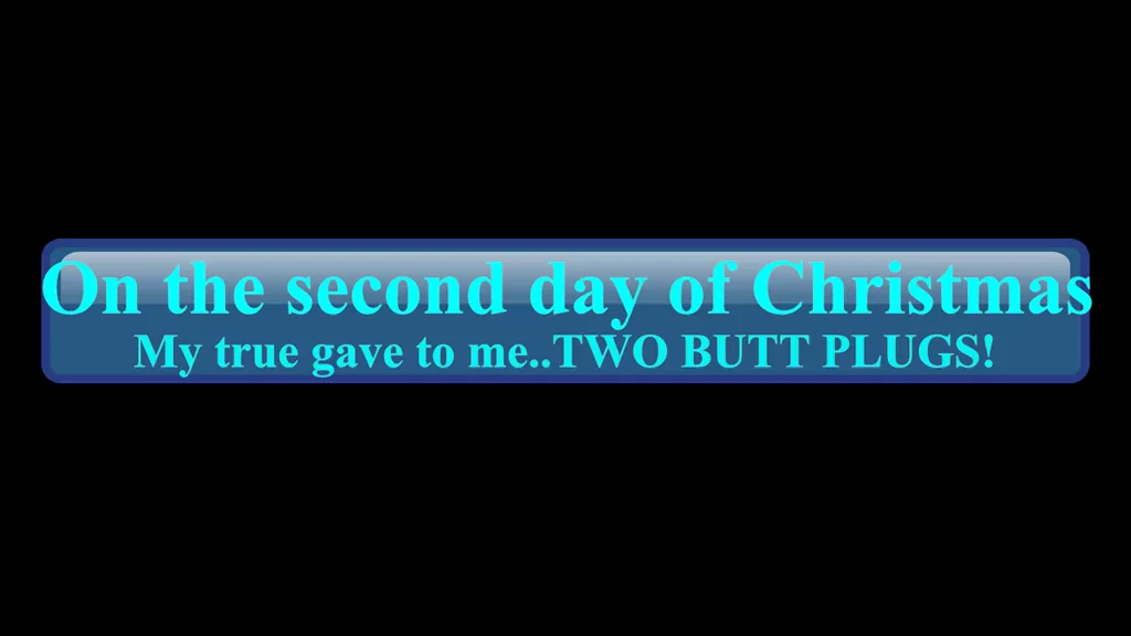 2nd Day of Xmas: Naughty PAWG Wife Teases with Butt Plug 🍑🎄🔥