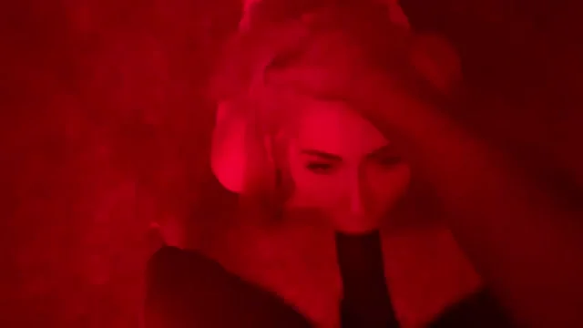 Madison Ivy's Sultry Red Glow Cock Worship
