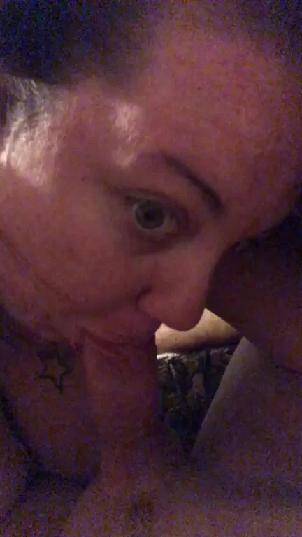 Cheating Wife Perfects Her Sloppy BWC Suck Skills 💦🍆😈