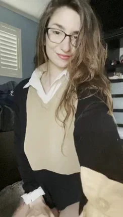 POV: I’m your nerdy college crush who’s hiding some knockers