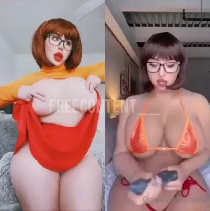 🔥 Velma Cosplay Slut Twerkin' Her Massive Tits & Juicy Ass 🍑💦