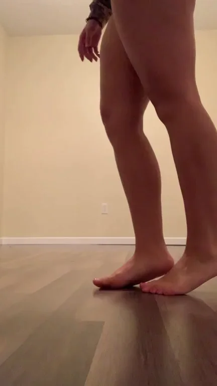 I want to walk all over you?
