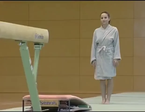 Corina Ungureanu's Hot 2002 Topless Gymnastics Tease 😍🥵