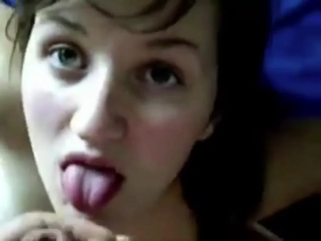 Innocent Looking Cute Brunette Gets A Facial