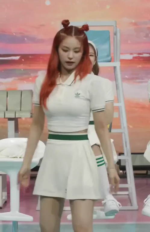🔥 ITZY Yeji Tennis Slut Tease 💦 Kpop Fap Fuel