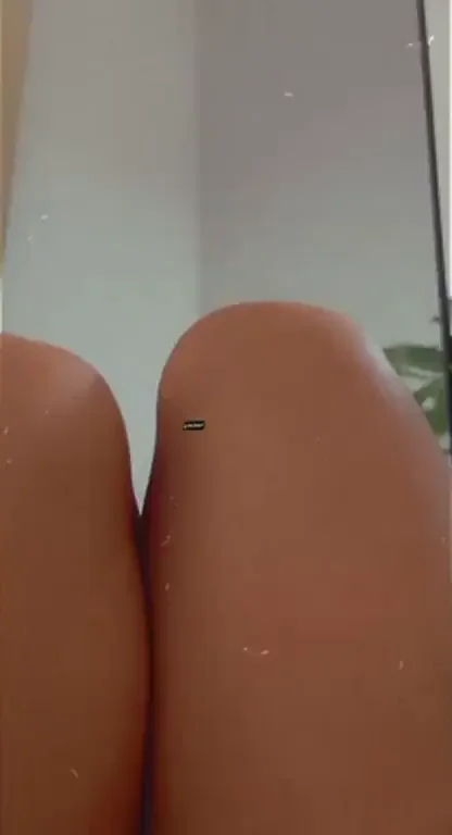 Surprise Tease: Thick Thighs Spread Wide for Playtime