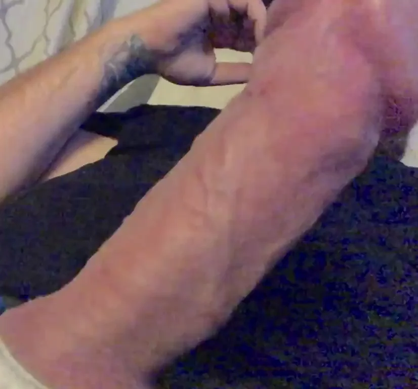 Solo Stroke with My Monster Throbbing Cock 🍆💦