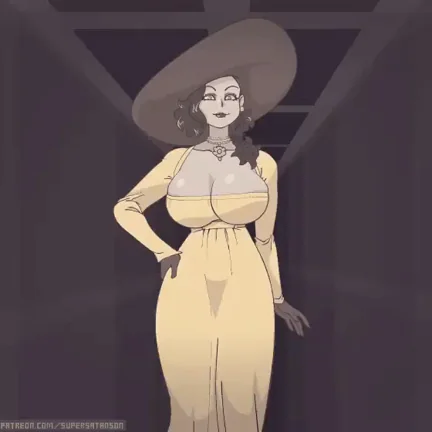 Alcina Dimitrescu approaches (SuperSatanSon) [Resident Evil: 8/Village]