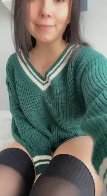 I think it’s better without this sweater