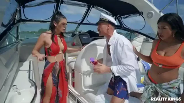 🍆 Semen Sirens Sucking on the Yacht 🛥️💦