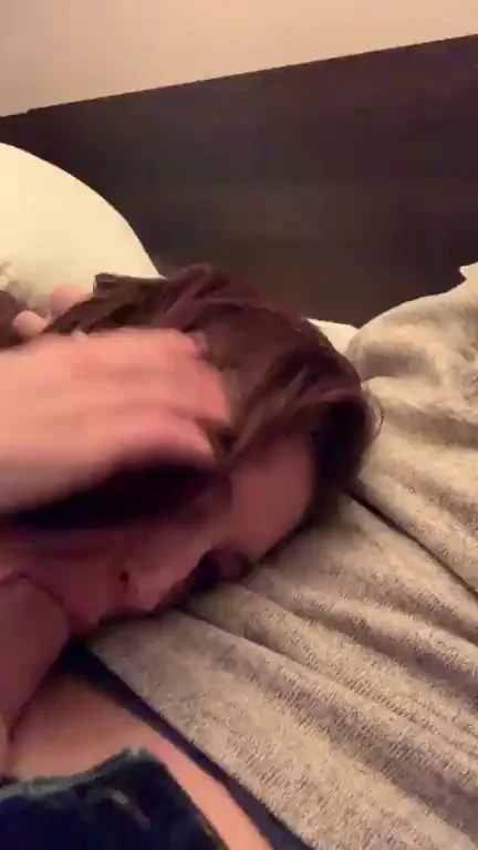 Slutty Redhead Offers Her Hungry Mouth for Throbbing Cock Worship