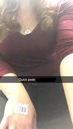 Ever wonder what your boss has hiding under her shirt? [F]
