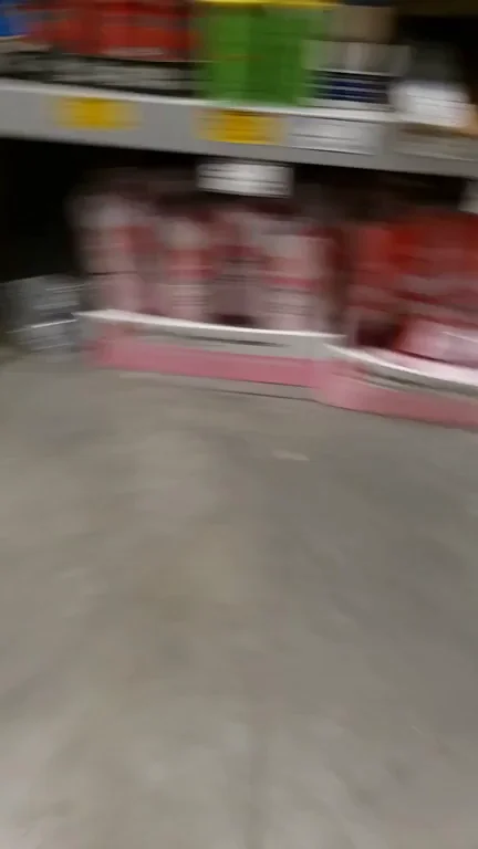 Lowe's Wood Hunt: Cute Slut Flashes Perky Tits in Aisle