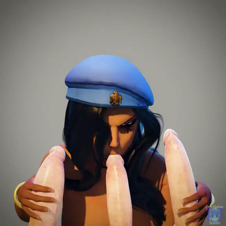 Ana vs 3 Cocks (Cyromaniac)