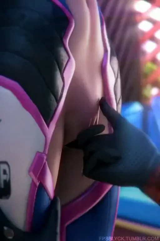 Mercy having fun with D.va (Fpsblyck)