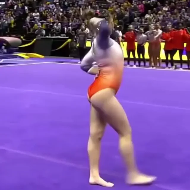Suni Lee's Tight Ass Gymnastics Flex in Slo-Mo 🍑🏅🔥