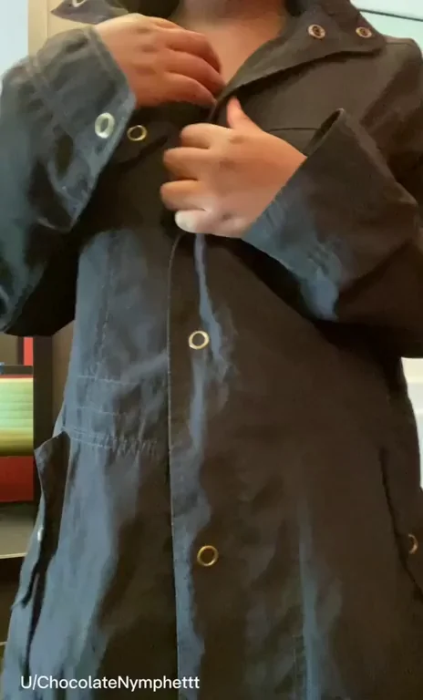The best thing to wear under a coat is well…nothing