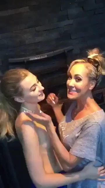 Brandi Love kissing Alexa Grace