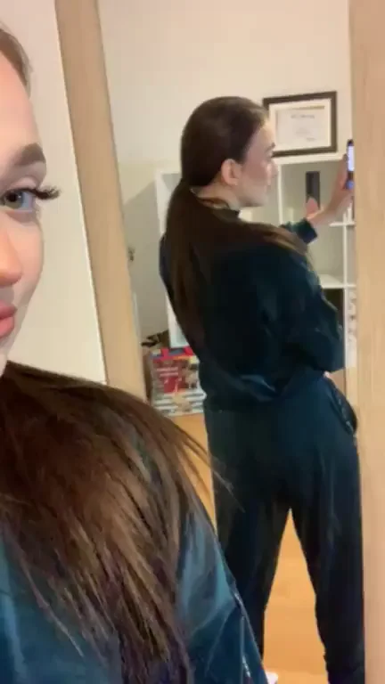 Maybe it's a bit weird, but I do this so often when standing infront of my mirror :P