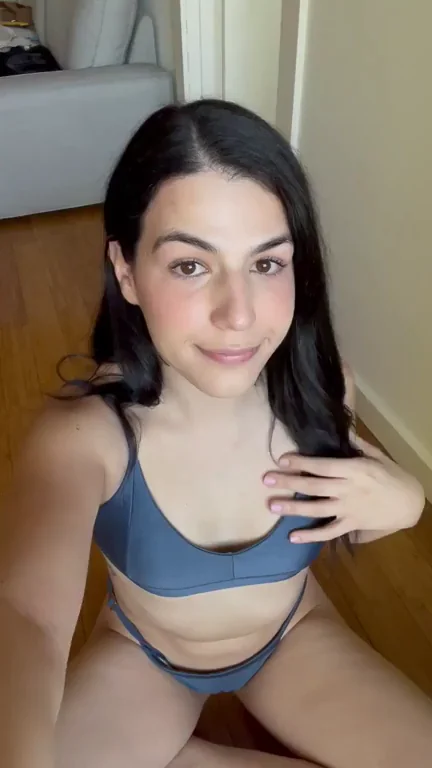 Hope you don't mind I put padding in my bikini cuz they're so small ?