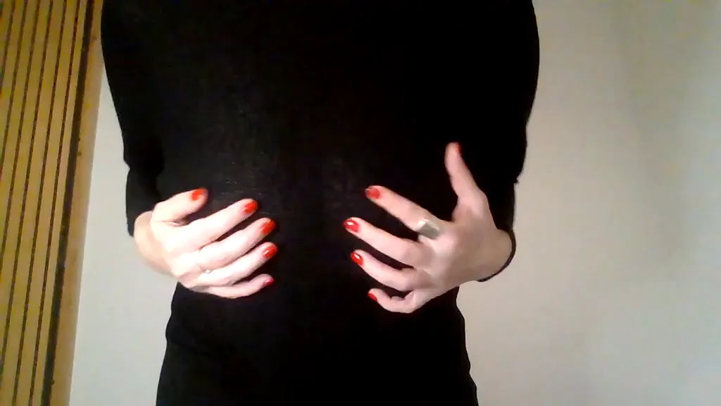 No Bra Day at the Office: Massive Tits Drop and Ass Tease