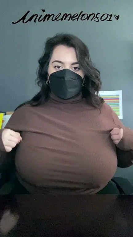 Peek-a-boob! I’m at work, how bout you? [OC]