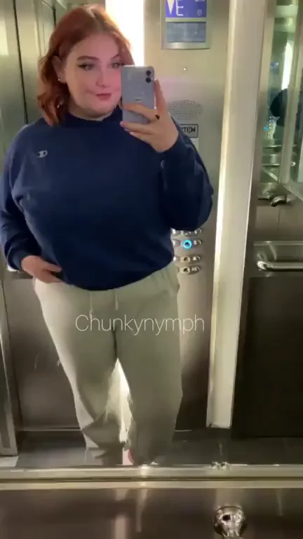 A quick flash in an elevator for you