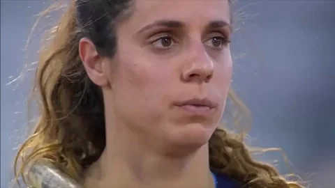 Katerina Stefanidi's Tight Pole Vault Ass Bounce 🏃‍♀️🍑💦