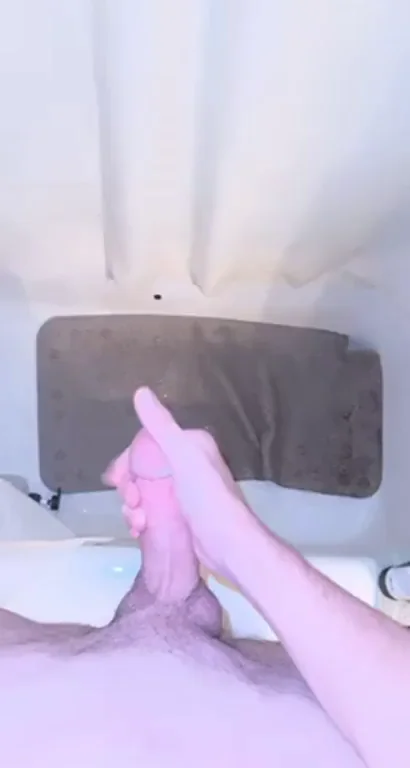 🚀 Massive Cock Blasting Thick Cumshot in Bathtub GIF 💦🍆