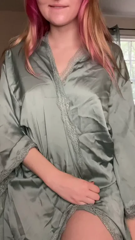 Mind if I wear this to bed? We can cuddle while your cock is in me