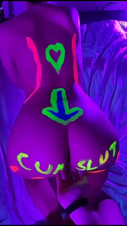 He took care of the neon lights and body paint, I took care of the rest :) (fm)