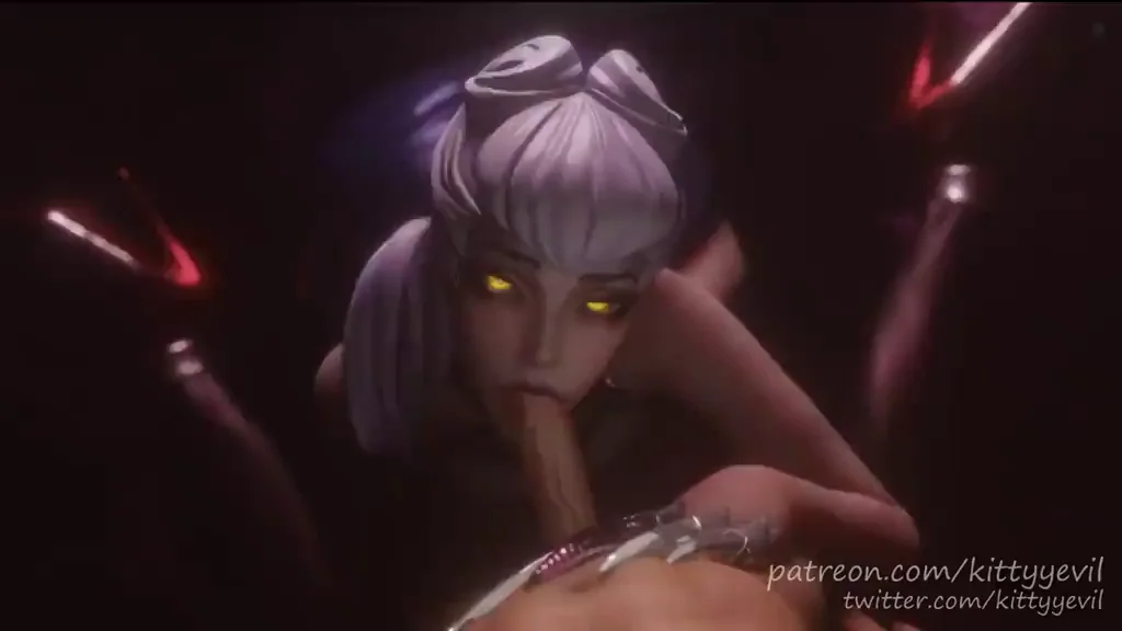 Evelynn's Demoness Tentacle Tease 🍆🔥 (kittyyevil)