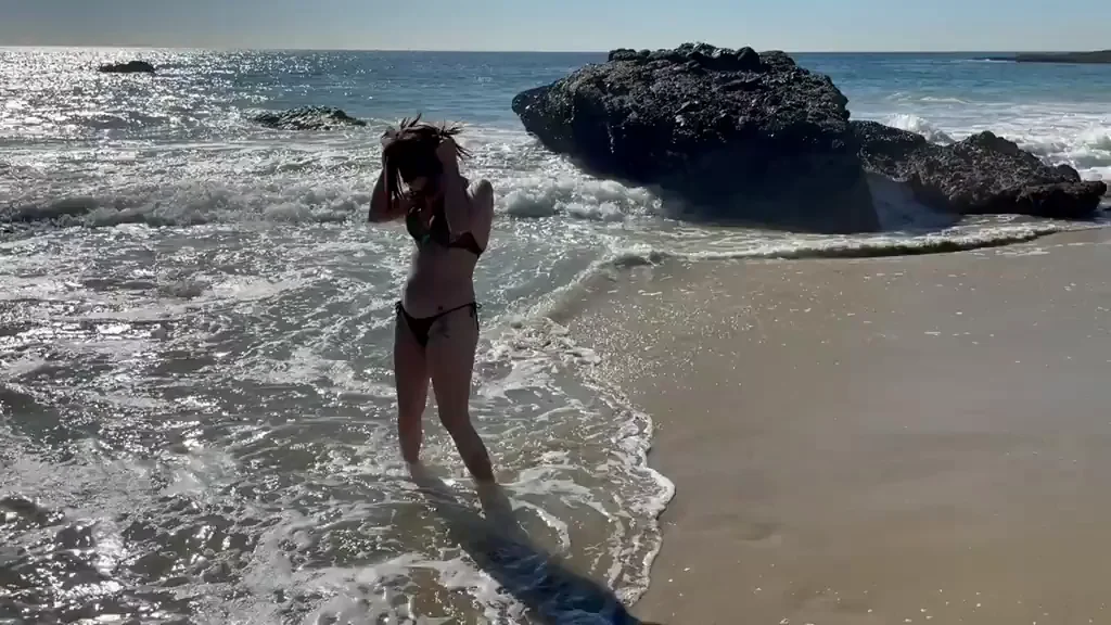Crowded Beach Bikini Flash 💦👙 Never Miss a Tease!